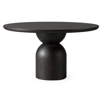 Tartós fa kerek asztal