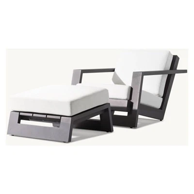 Porral bevont alumínium kerti bútorok